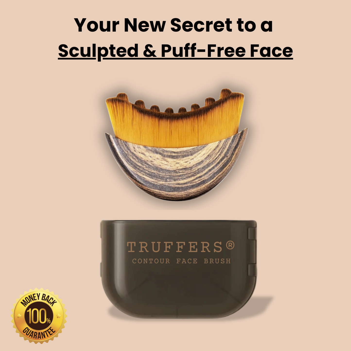 LUMORA® Lymphatic Contour Face Brush