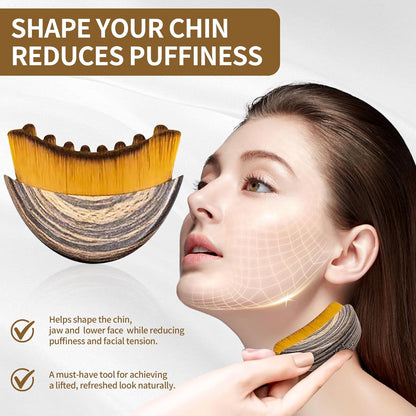 LUMORA® Lymphatic Contour Face Brush