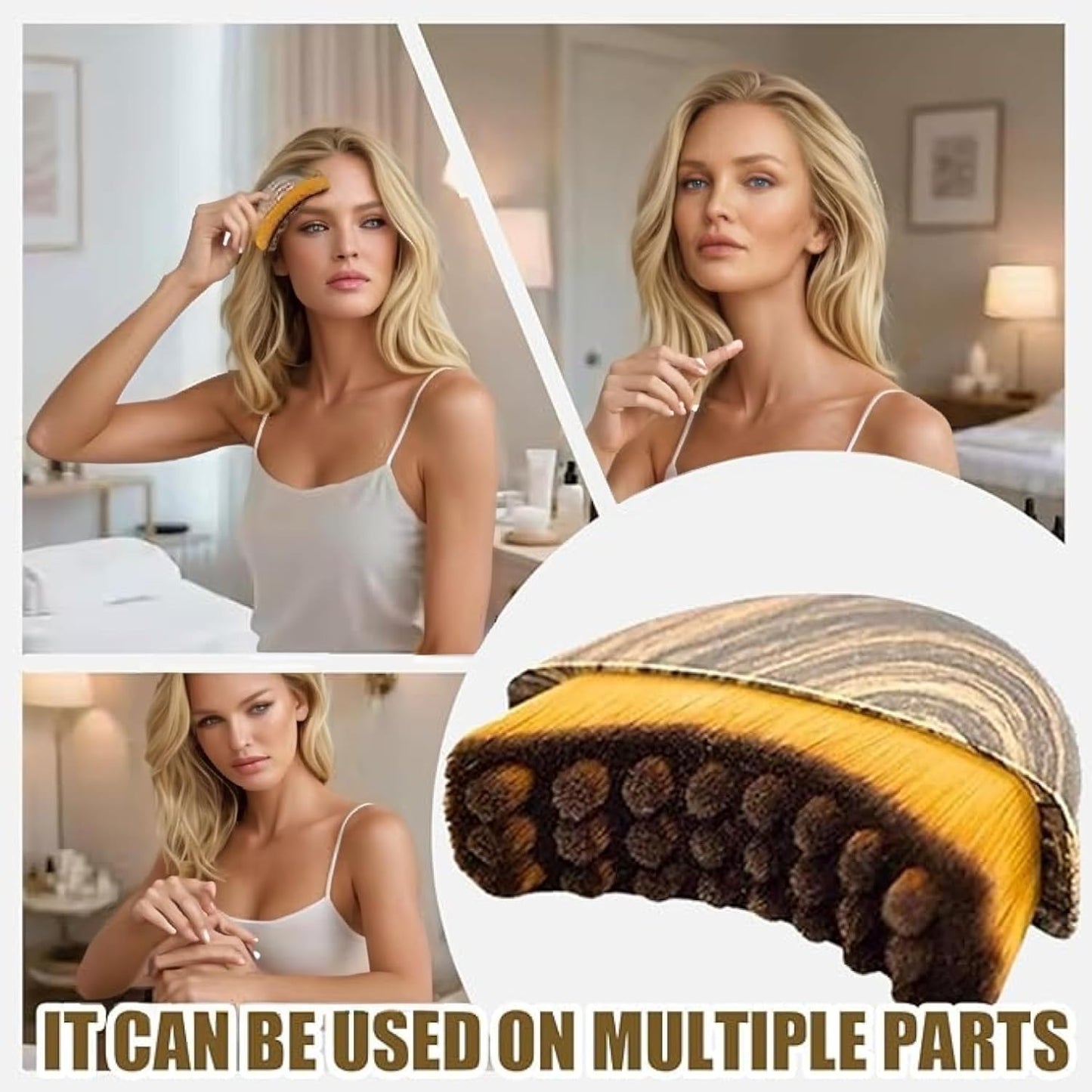 LUMORA® Lymphatic Contour Face Brush